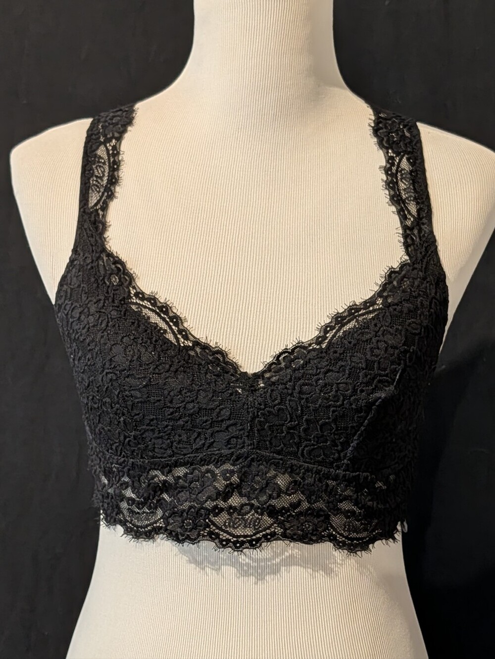 3/$30 Aerie Black Lace Bralett
